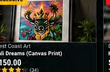 Cali Dreams (Canvas Print)