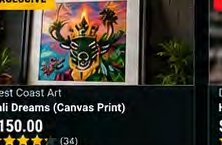 Gallery Art Drop: Cali Dreams Canvas Signing