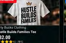 Hustle Builds Families Tee