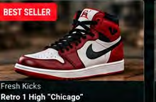Retro 1 High "Chicago"